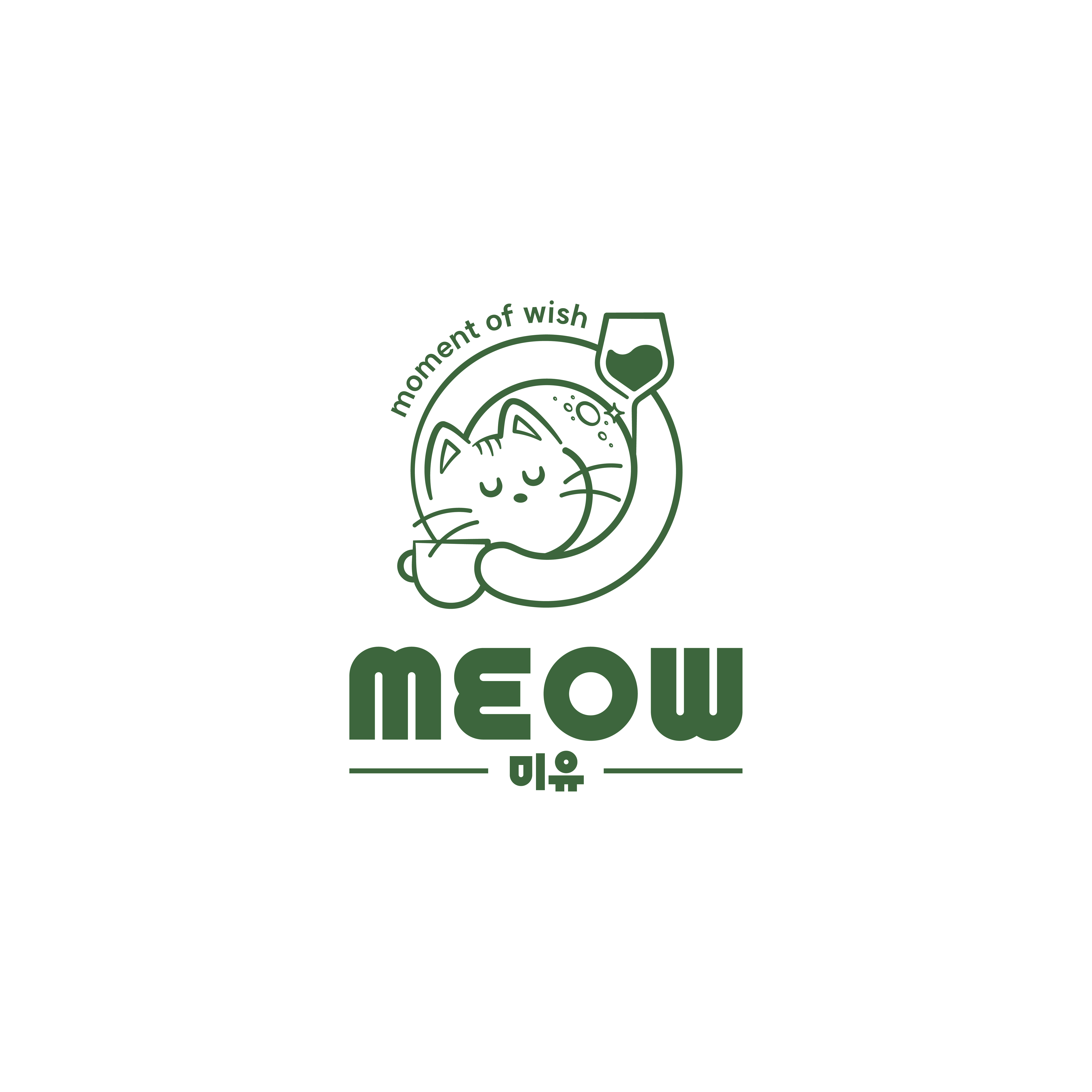 Meow 미유 로고